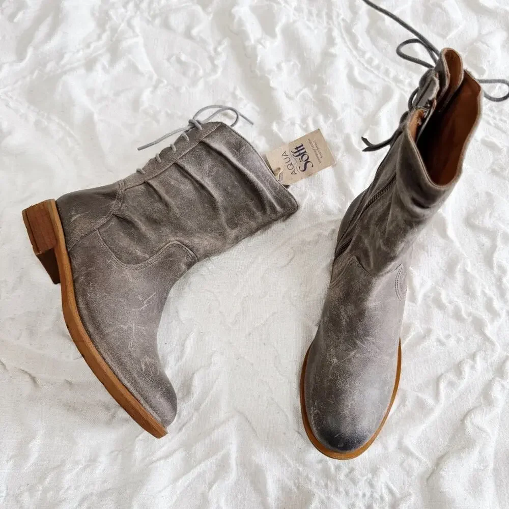 Sofft Sharnell Mid Calf Boots Size 6 New $190